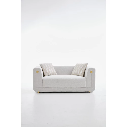 Loveseat Beige 2 Seater S2528