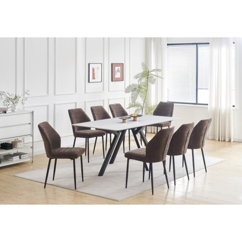 Dining Table/8 Chairs with 8 Chairs LDT1242Q