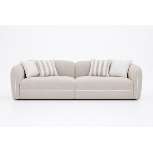Sofa 3 Seater Beige - BK2587-B