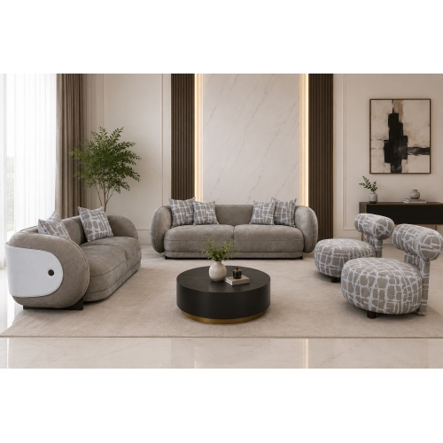 Sofa Set 7 Seater HD-25026 / HD-25039