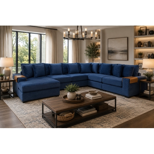 Corner Set 6 Seater REVERA-S-2
