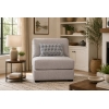 Armless Chair - TREATY LINEN-H14